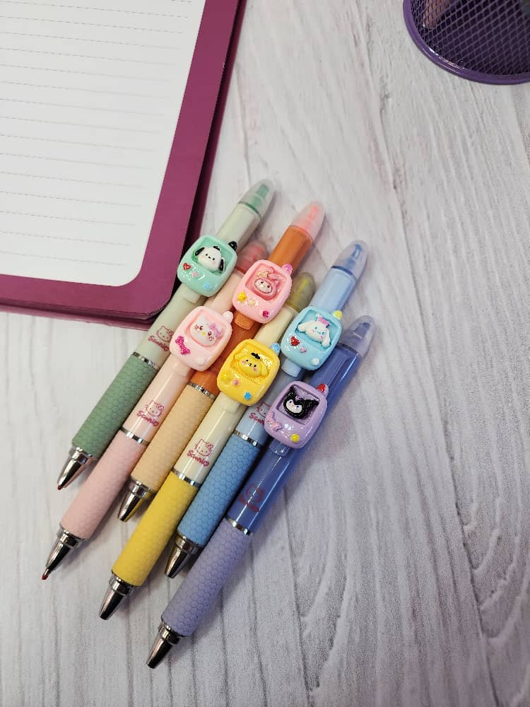 روان نویس و هایلایتر فانتزی