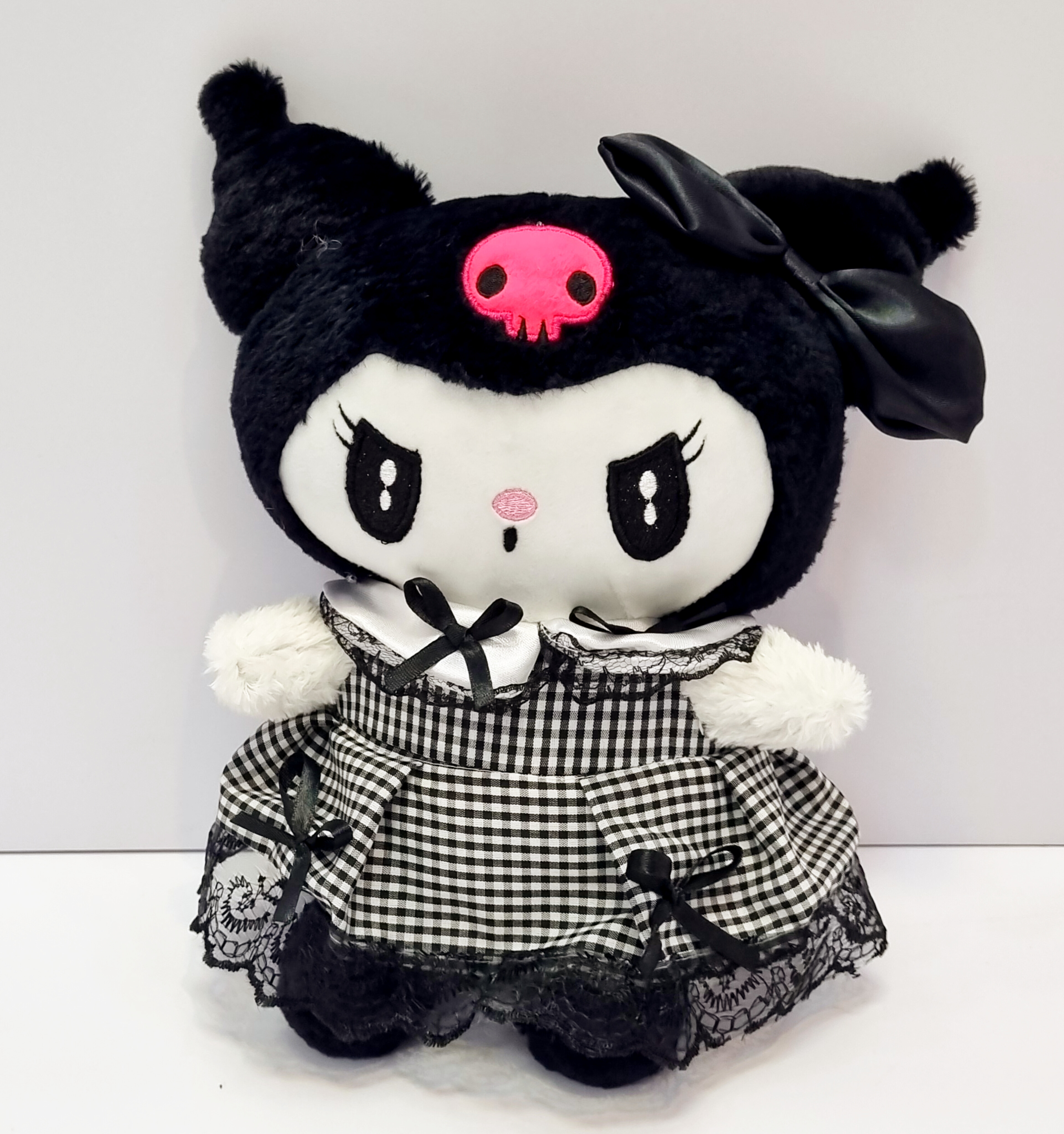 عروسک کرومی لباس چهارخونه