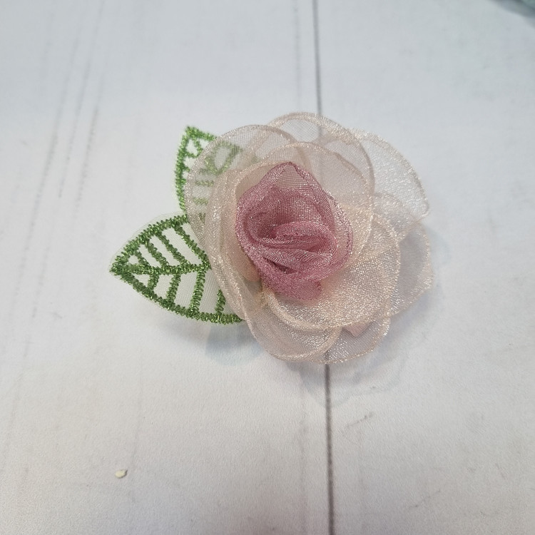 گیره انبری رز حریر مجلسی طرح ۱