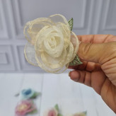 گیره انبری رز حریر مجلسی طرح ۱
