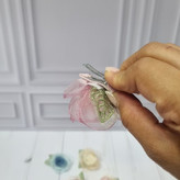 گیره انبری رز حریر مجلسی طرح ۱