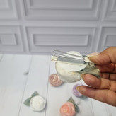 گیره انبری رز مجلسی حریر طرح۲