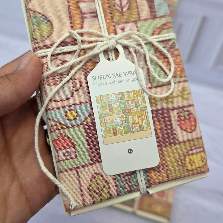 کادو پیچ پارچه ای(جایگزین کاغذ کادو)