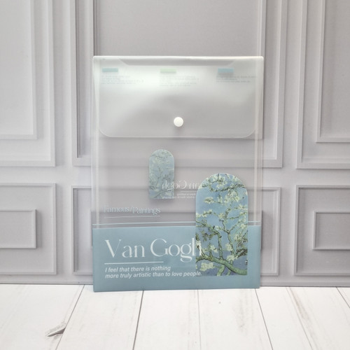 کاور a4 دکمه دار فانتزی طرح گل بهاری