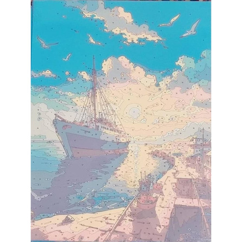 نقاشی شماره گذاری بزرگسال30در40 طرح50