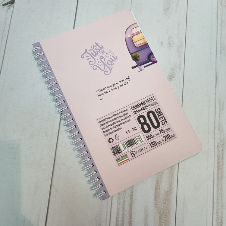 دفتر خط دار سری کمپ ۸۰برگ