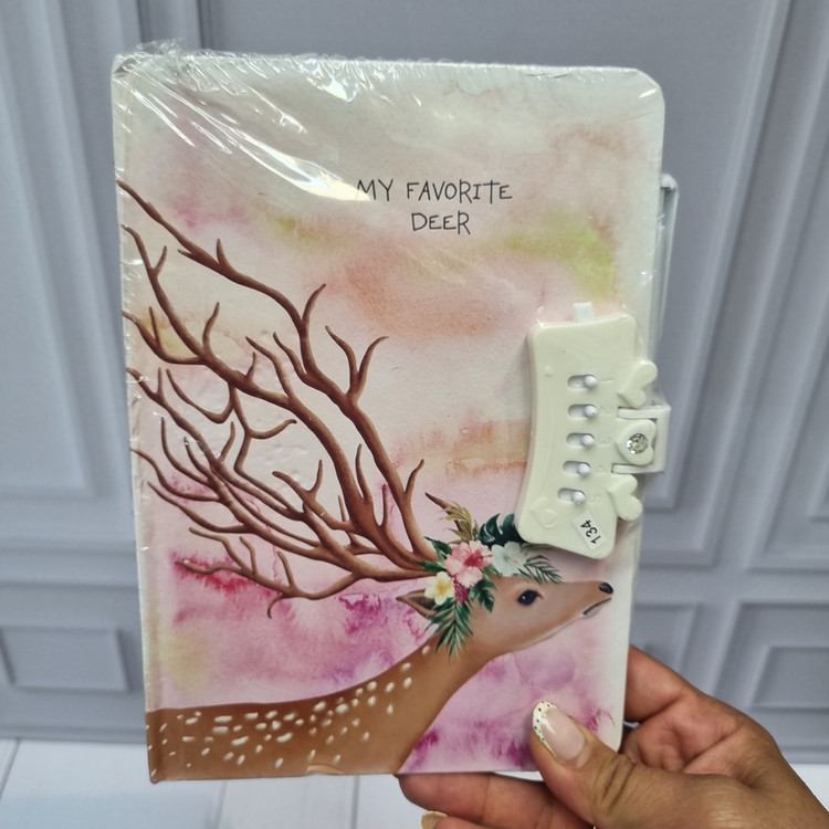 دفترخاطرات قفل دار و خودکار