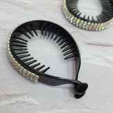 گیره نگین دار گوجه ای مجلسی