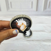 گیره نگین دار گوجه ای مجلسی